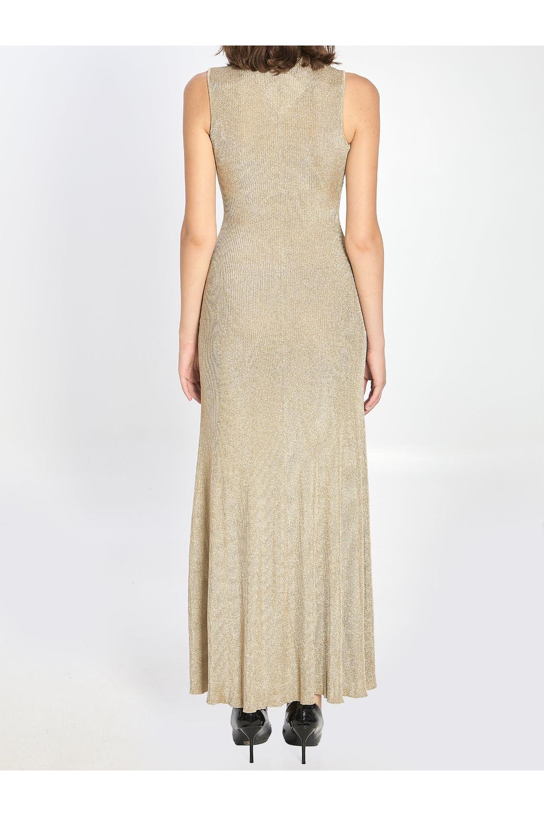 Self Portrait-OUTLET-SALE-Gold maxi dress-ARCHIVIST