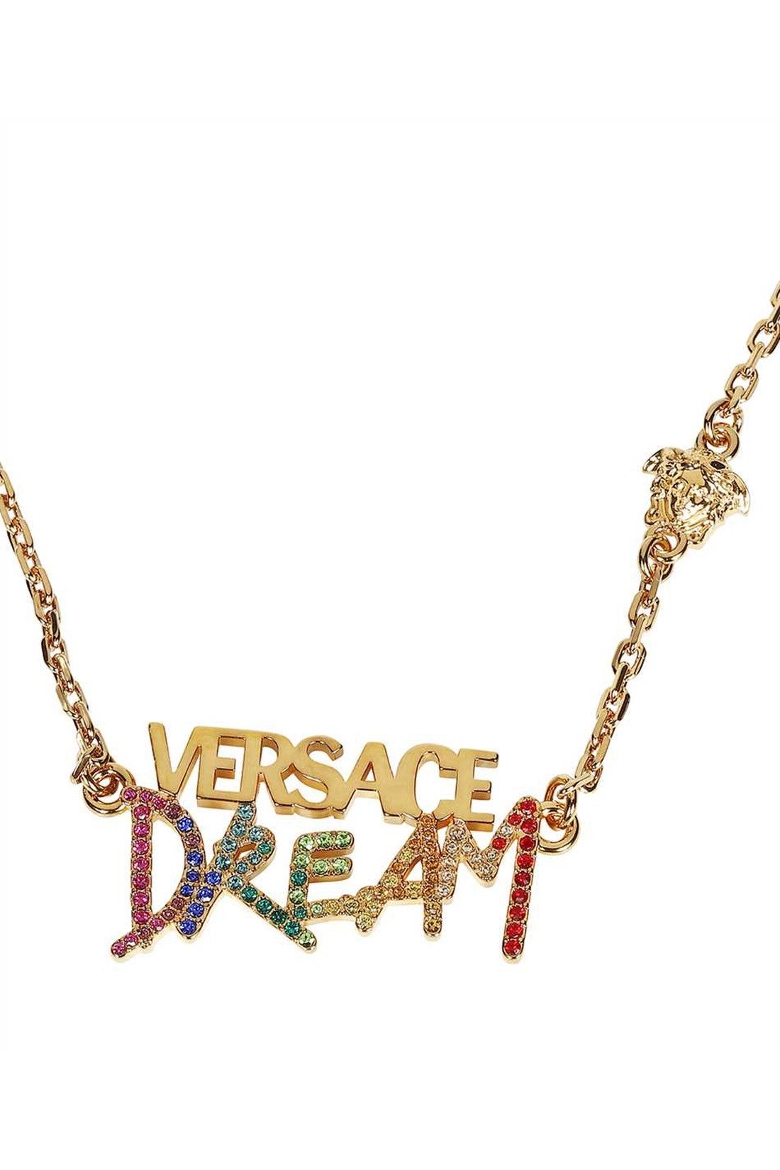 Versace-OUTLET-SALE-Gold-tone metal necklace-ARCHIVIST