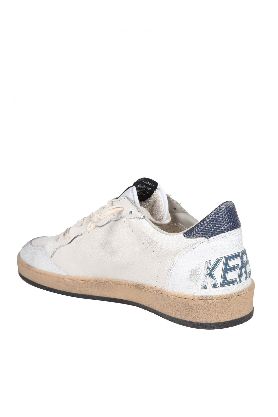 GOLDEN GOOSE-OUTLET-SALE-Golden goose ball star in nappa with lizard print star-ARCHIVIST