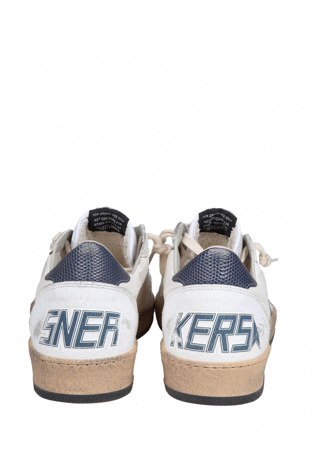 GOLDEN GOOSE-OUTLET-SALE-Golden goose ball star in nappa with lizard print star-ARCHIVIST