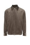 GOLDEN GOOSE-OUTLET-SALE-Golden goose green velvet jacket-ARCHIVIST