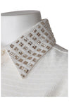 GOLDEN GOOSE-OUTLET-SALE-Golden goose regular cotton shirt with 3d check print-ARCHIVIST