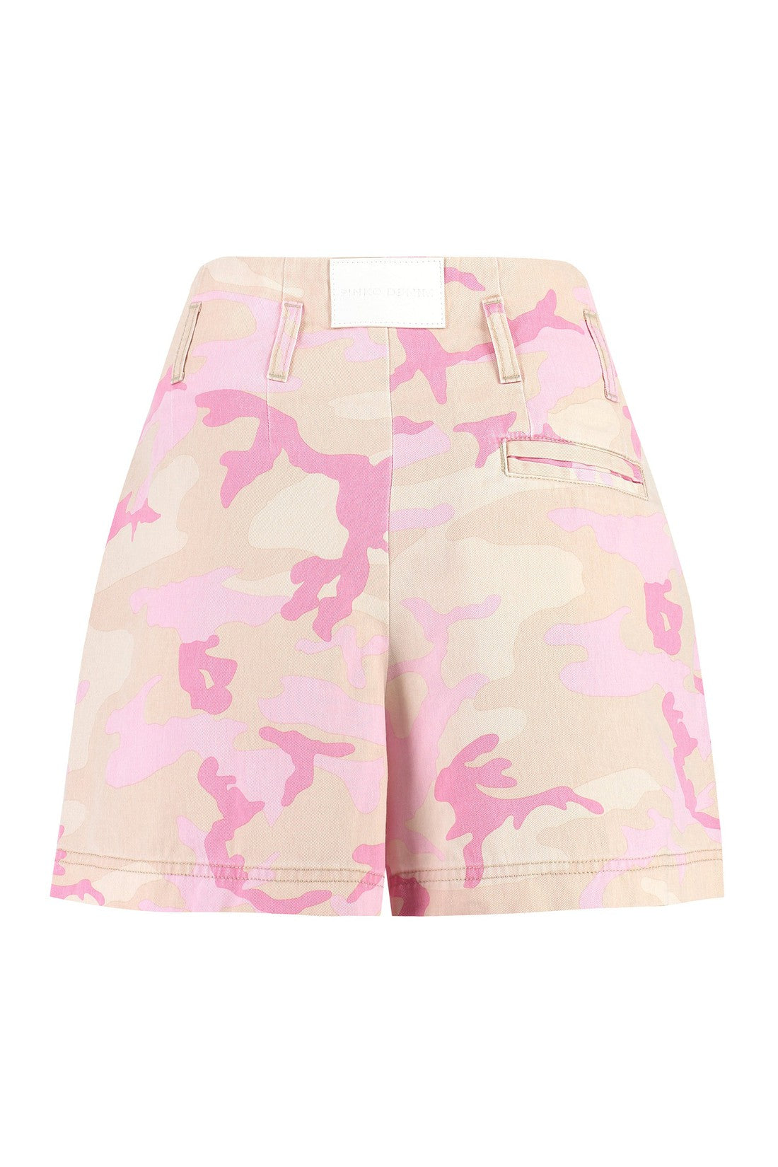 Pinko-OUTLET-SALE-Golf printed cotton shorts-ARCHIVIST