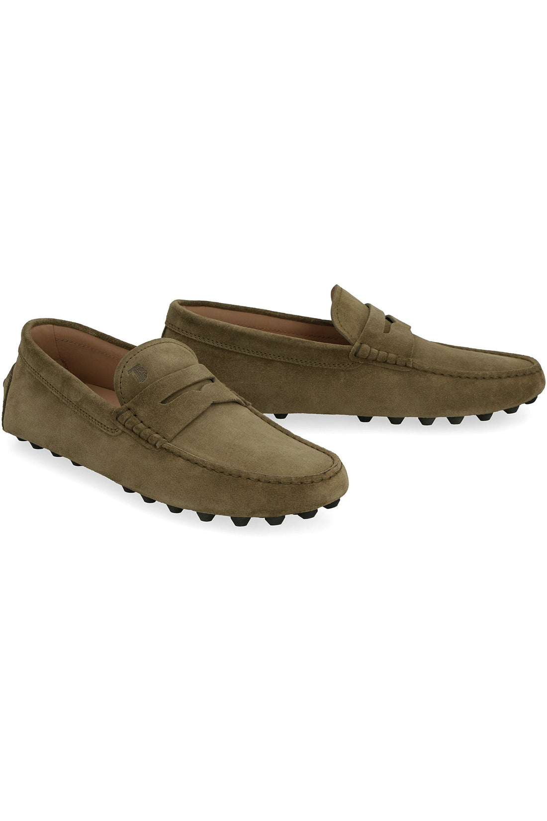 Tod's-OUTLET-SALE-Gommino suede loafers-ARCHIVIST