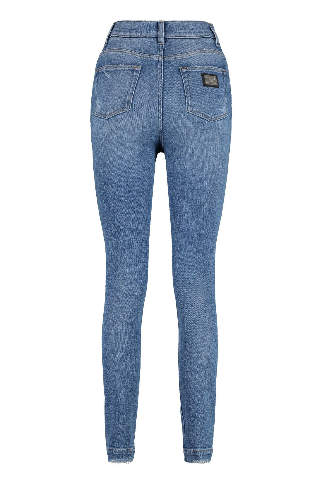 Dolce & Gabbana-OUTLET-SALE-Grace high-rise skinny-fit jeans-ARCHIVIST