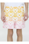 CASABLANCA-OUTLET-SALE-Gradient Heart shorts-ARCHIVIST