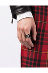 Alexander McQueen-OUTLET-SALE-Graffiti Logo Ring-ARCHIVIST