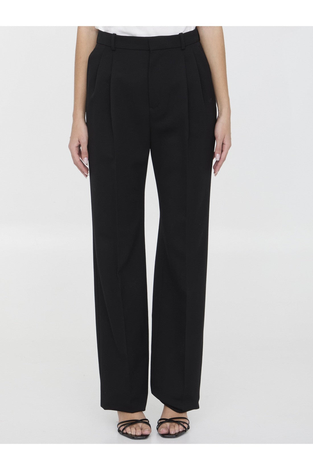 SAINT LAURENT-OUTLET-SALE-Grain de poudre trousers-ARCHIVIST