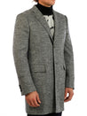 TONELLO-OUTLET-SALE-Gray Wool Coat-ARCHIVIST