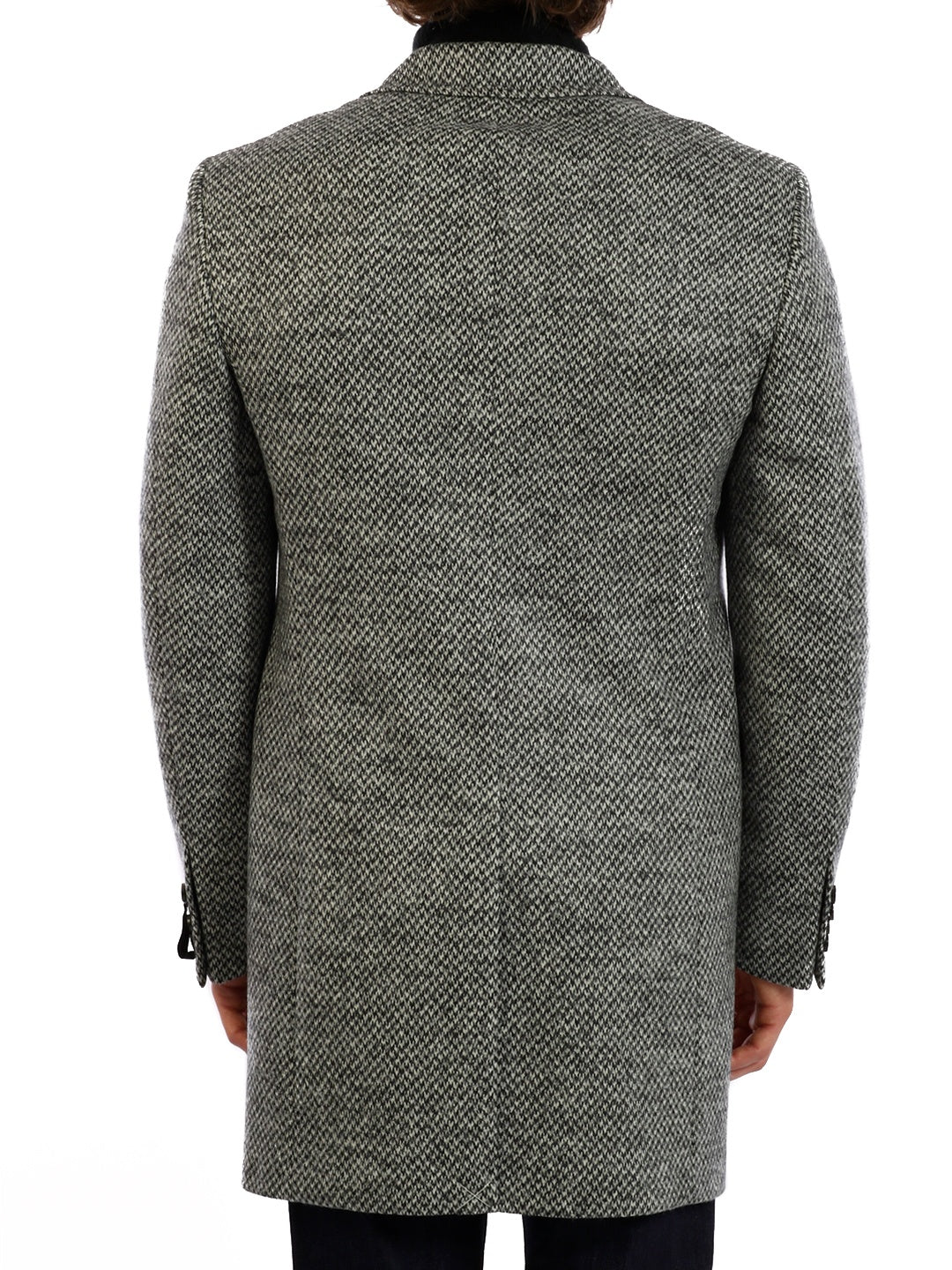 TONELLO-OUTLET-SALE-Gray Wool Coat-ARCHIVIST