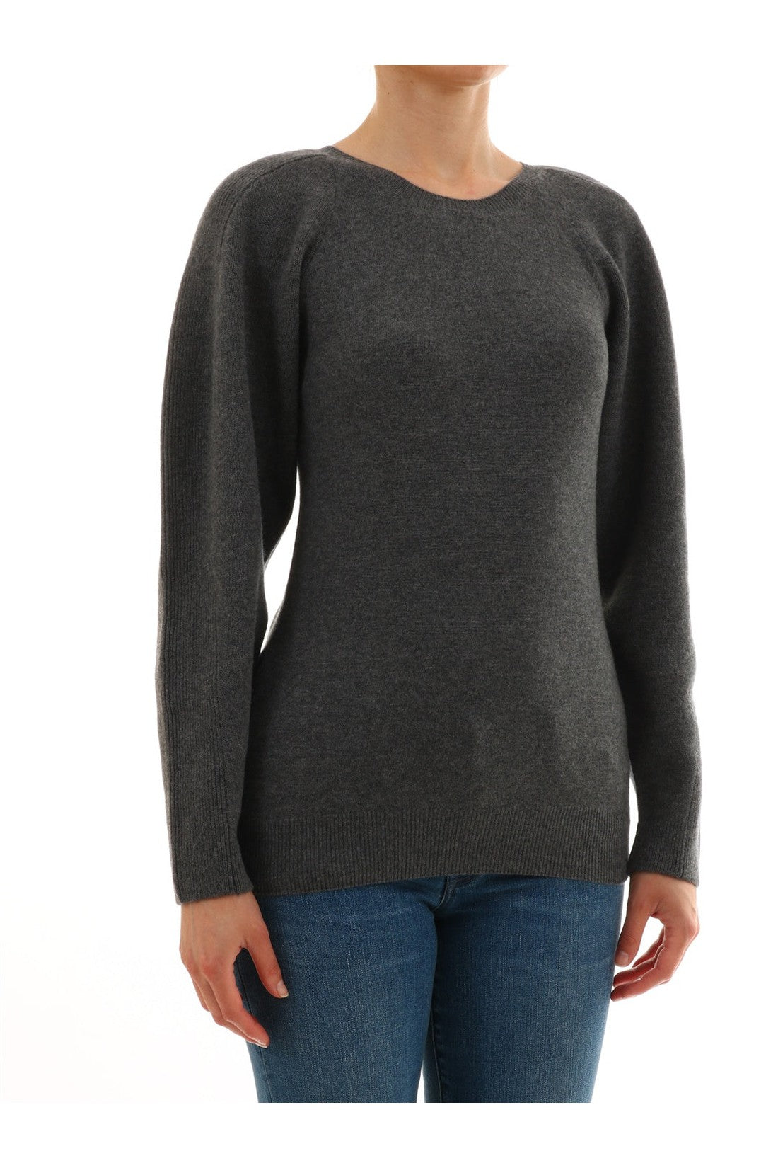 STELLA MCCARTNEY-OUTLET-SALE-Gray Wool Sweater-ARCHIVIST