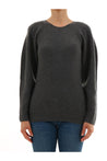 STELLA MCCARTNEY-OUTLET-SALE-Gray Wool Sweater-ARCHIVIST