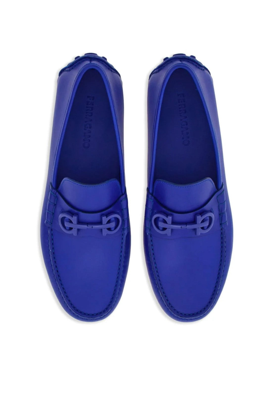 Ferragamo-OUTLET-SALE-Grazioso Gancini Logo Loafers-ARCHIVIST