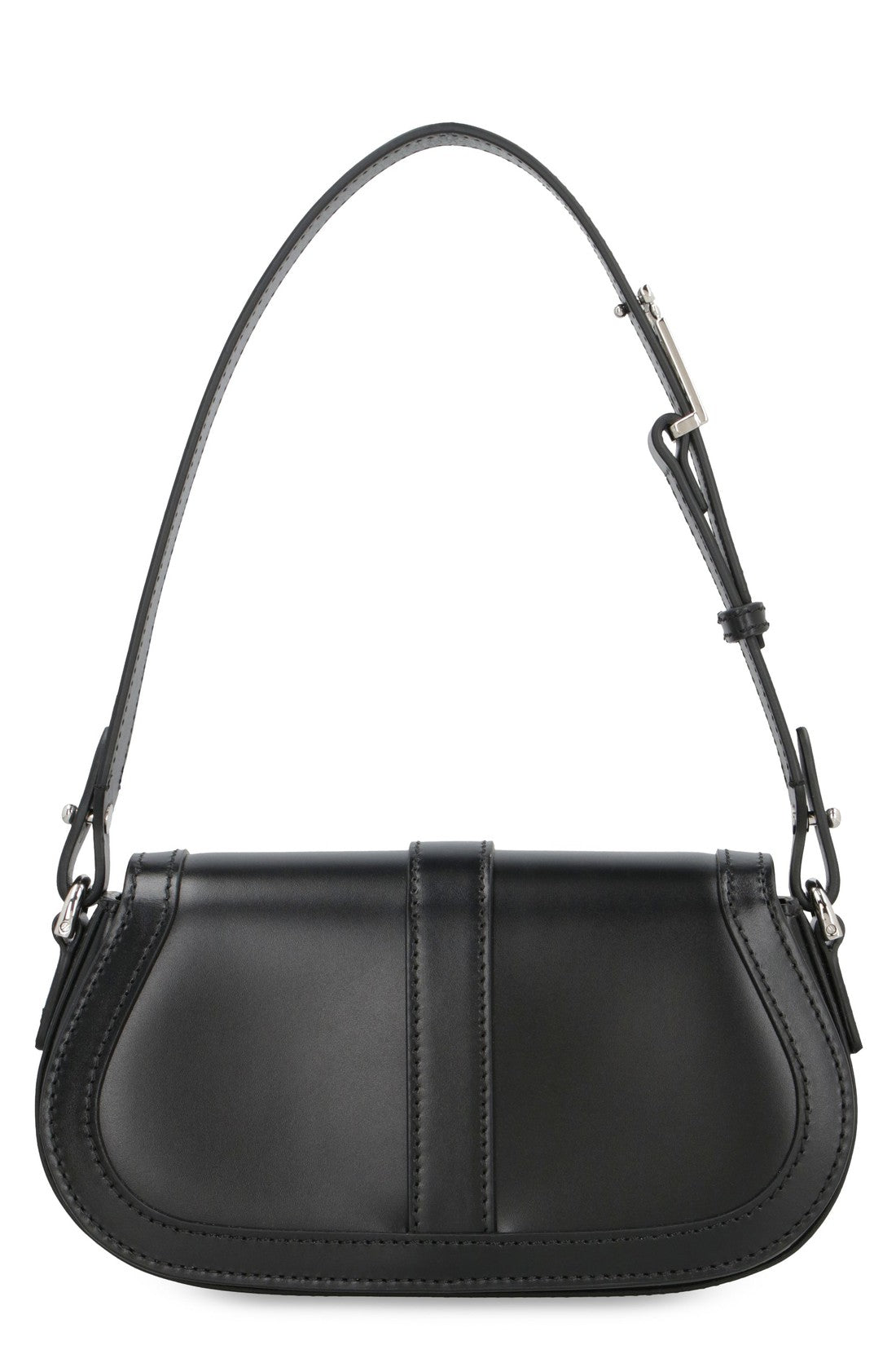Versace-OUTLET-SALE-Greca Goddess mini leather shoulder bag-ARCHIVIST