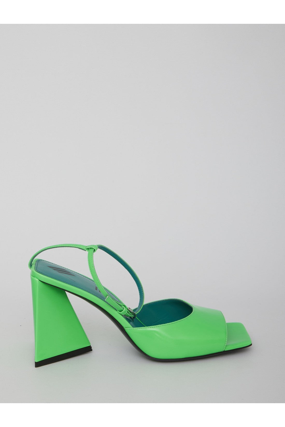 THE ATTICO-OUTLET-SALE-Green Piper sandals-ARCHIVIST