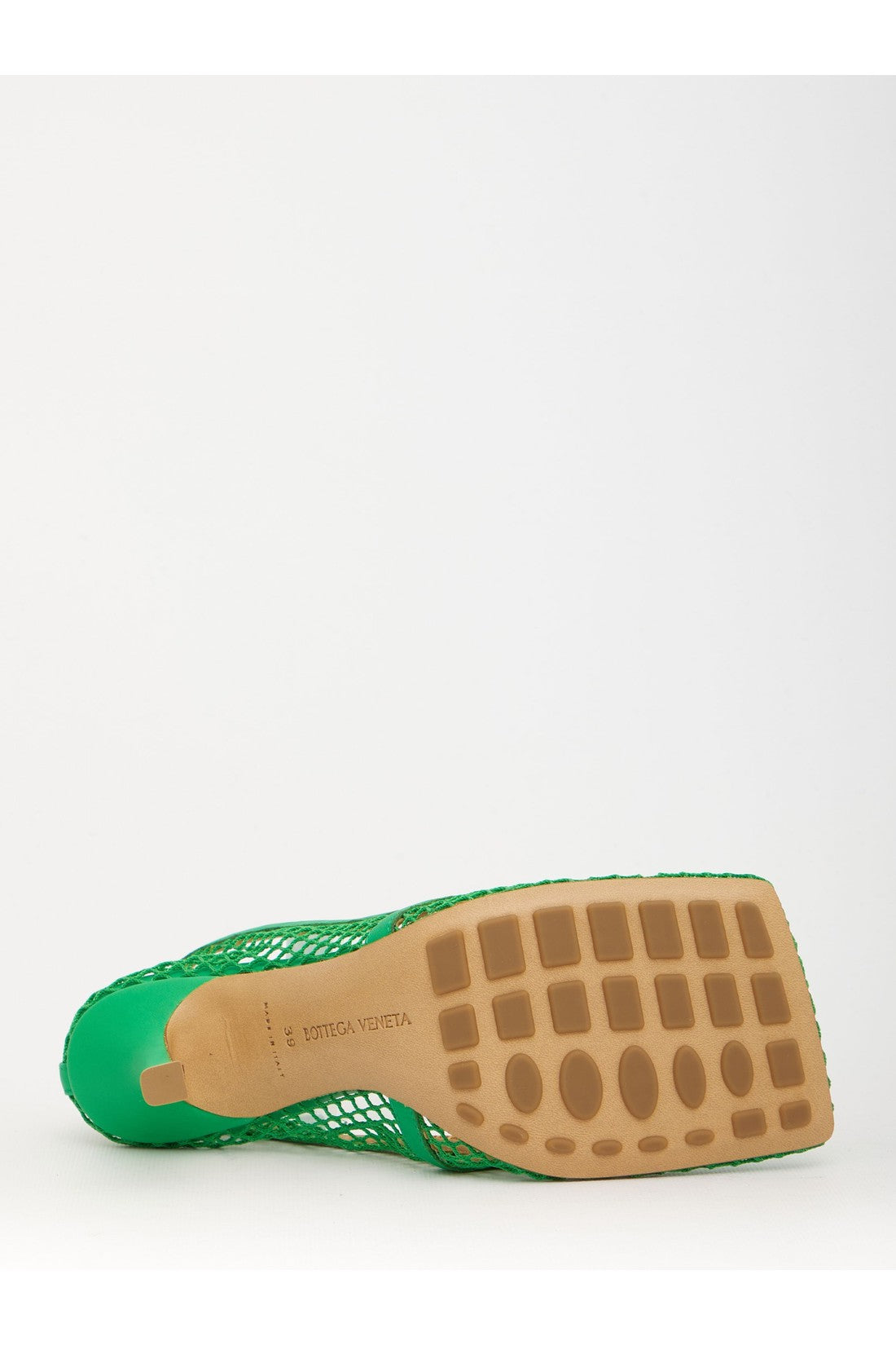 BOTTEGA VENETA-OUTLET-SALE-Green Stretch sandals-ARCHIVIST