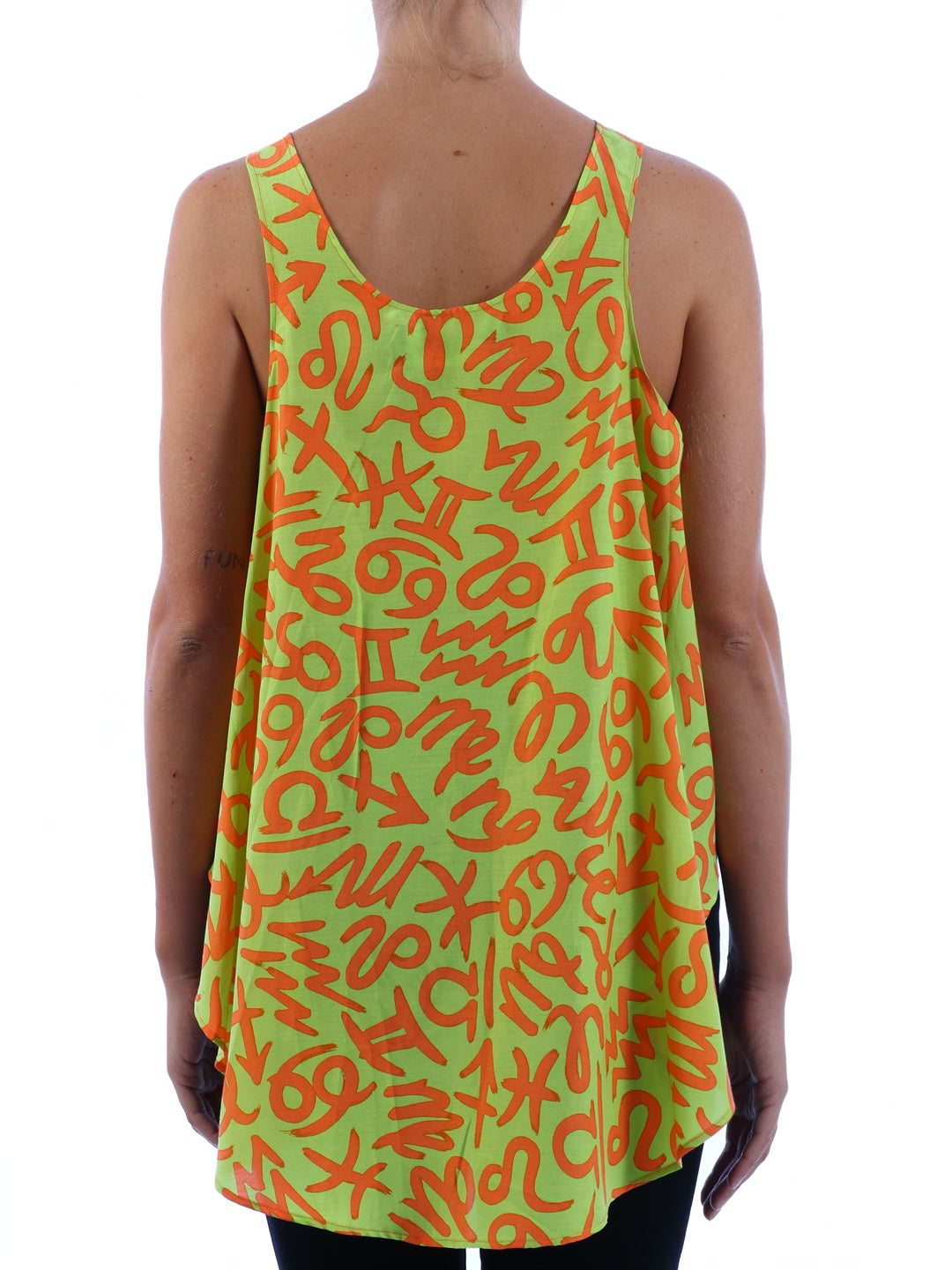 Jeremy Scott-OUTLET-SALE-Green Top-ARCHIVIST