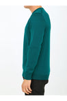 ROBERTO COLLINA-OUTLET-SALE-Green merino wool sweater-ARCHIVIST