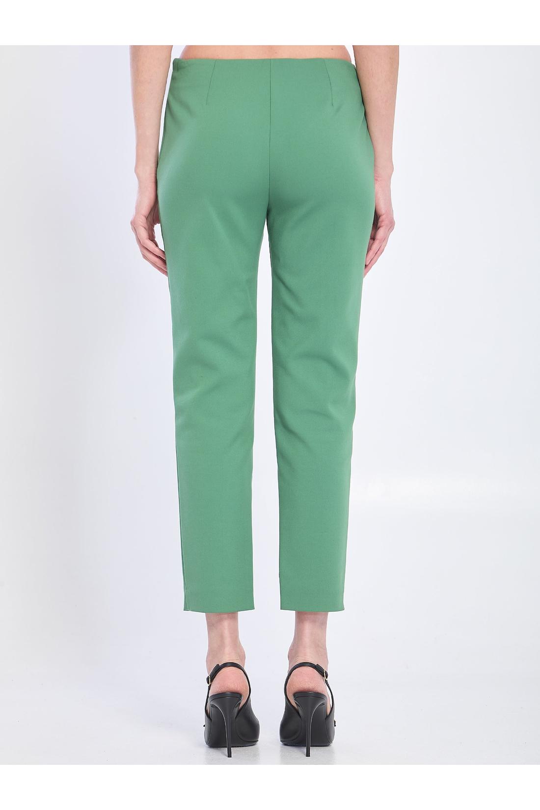 M Missoni-OUTLET-SALE-Green trousers-ARCHIVIST