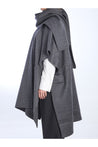 Toteme-OUTLET-SALE-Grey Coat In Wool-ARCHIVIST