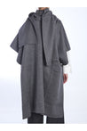 Toteme-OUTLET-SALE-Grey Coat In Wool-ARCHIVIST