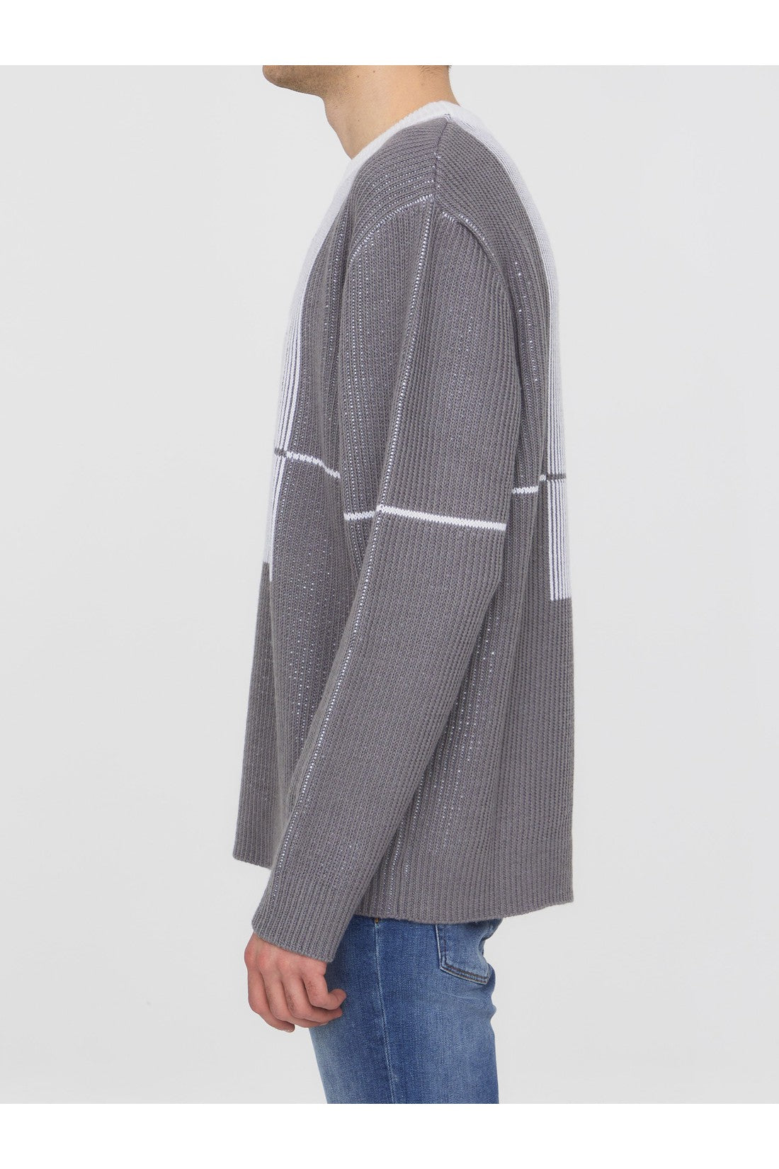 A-COLD-WALL-OUTLET-SALE-Grid sweater-ARCHIVIST