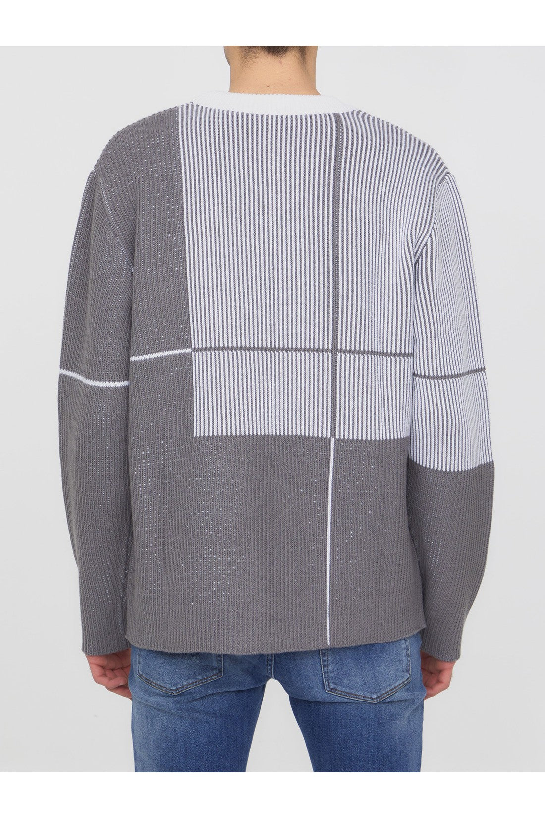 A-COLD-WALL-OUTLET-SALE-Grid sweater-ARCHIVIST