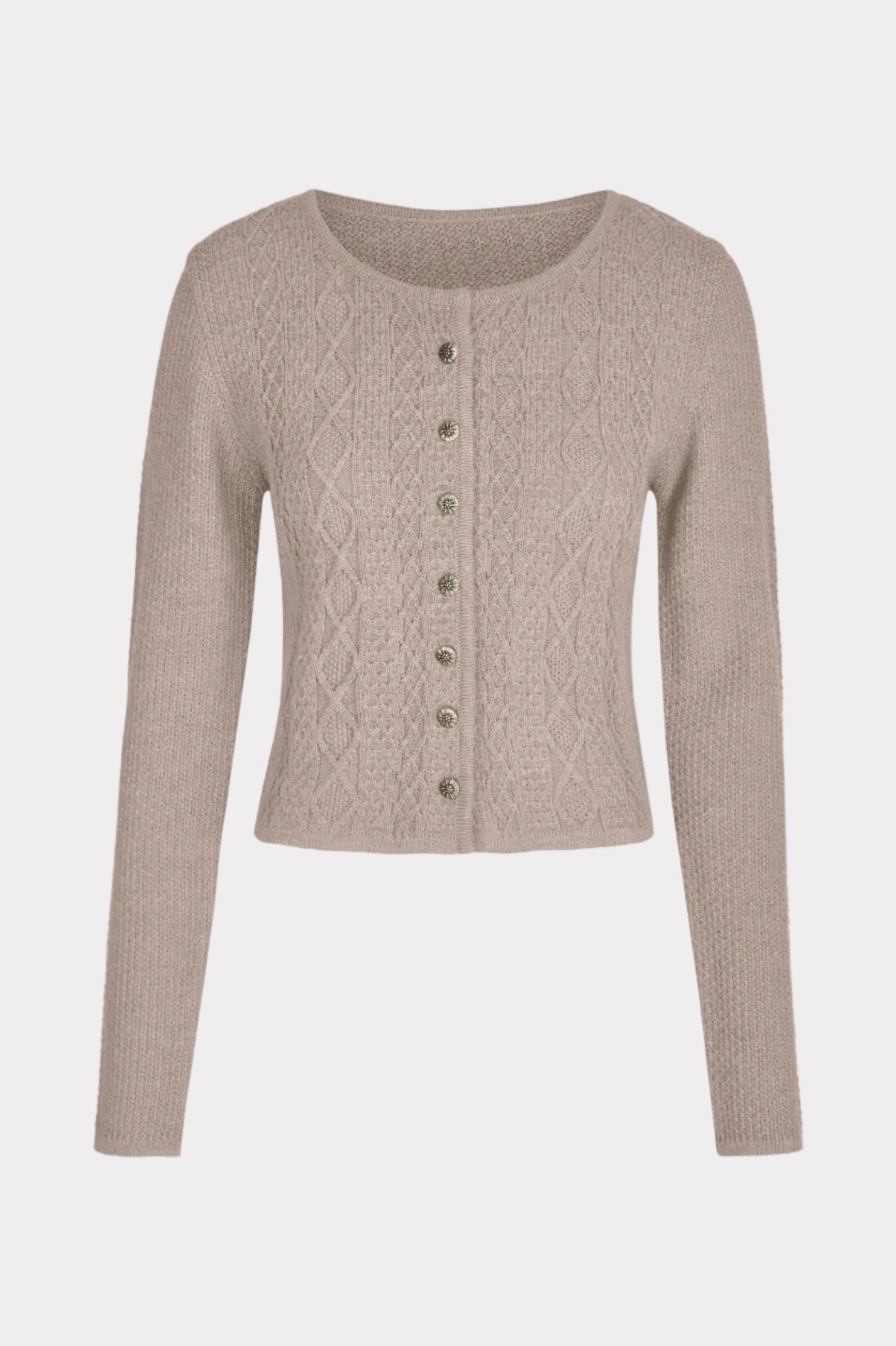 Damen Strickcardigan Gries-Strick & Pullover-Felicitas-OUTLET-XS-sand-ARCHIVIST-ARCHIVE-SALE