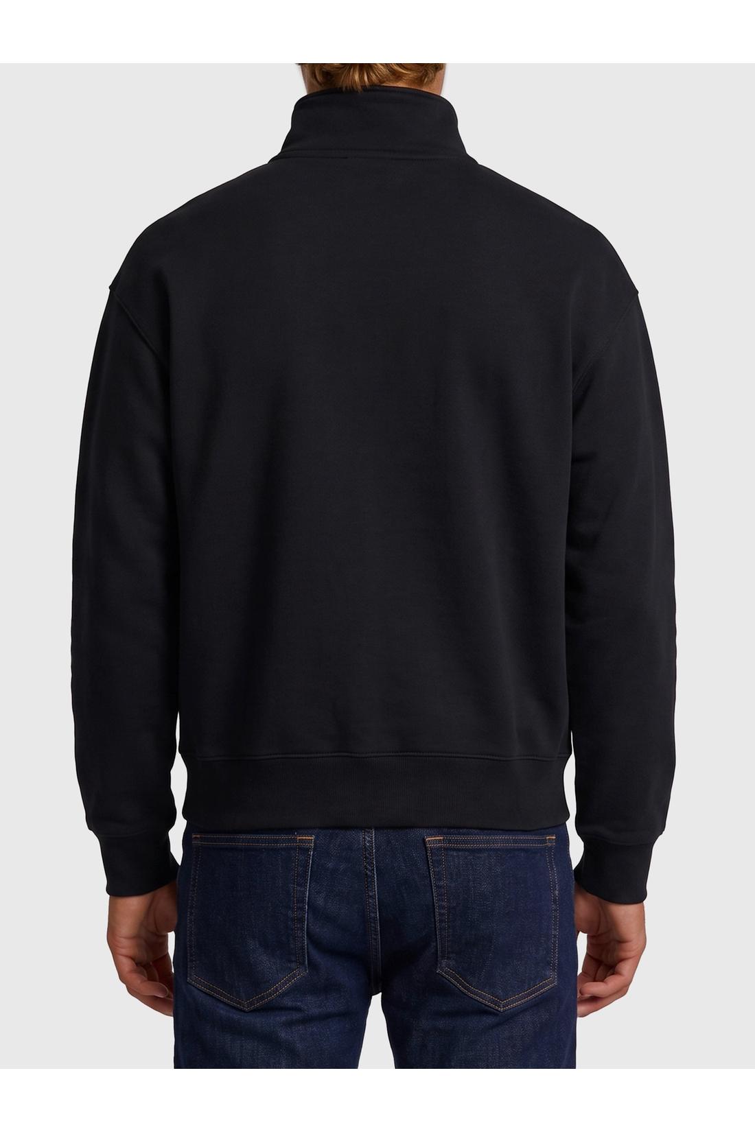 Jacquemus-OUTLET-SALE-Gros Grain zip-neck sweatshirt-ARCHIVIST