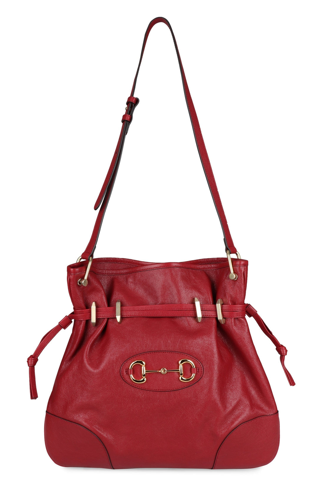 Gucci-OUTLET-SALE-Gucci 1955 Horsebit leather bag-ARCHIVIST