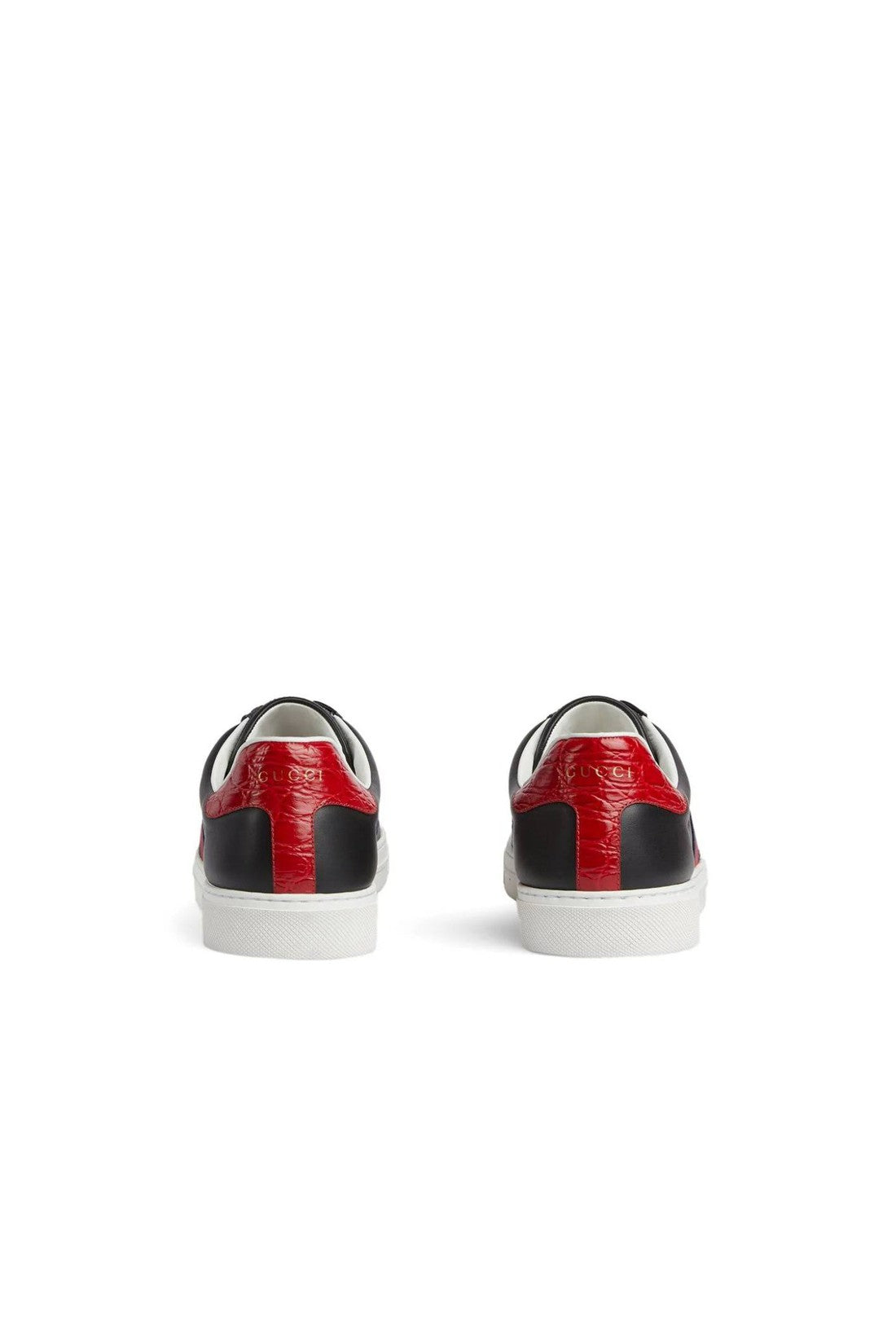 GUCCI-OUTLET-SALE-Gucci Ace Leather Sneakers-ARCHIVIST