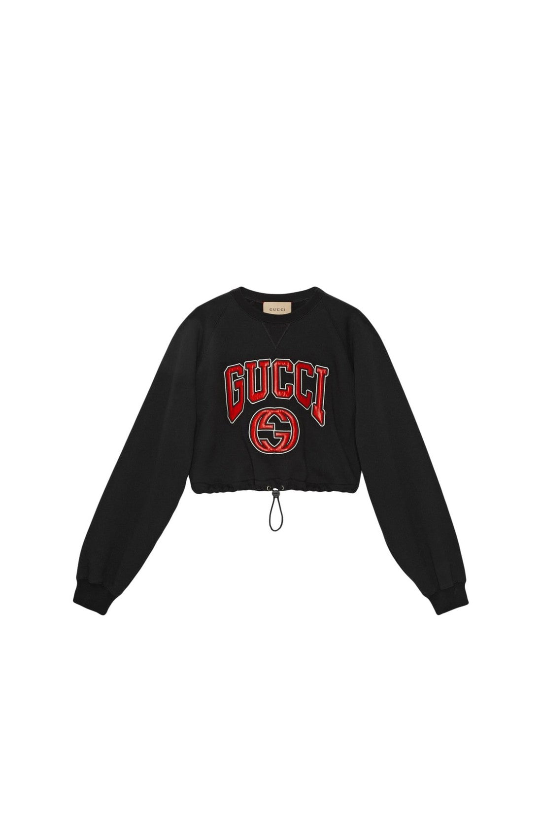 GUCCI-OUTLET-SALE-Gucci Cotton Logo Sweatshirt-ARCHIVIST