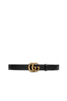 GUCCI-OUTLET-SALE-Gucci GG Marmont Leather Belt-ARCHIVIST