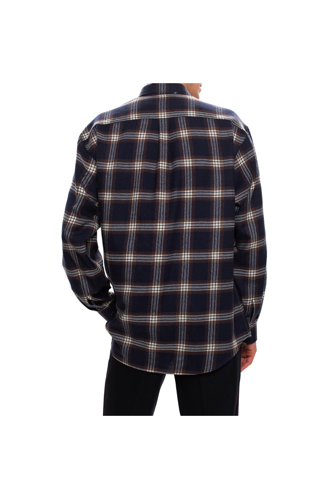 GUCCI-OUTLET-SALE-Gucci Plaid Flannel Shirt-ARCHIVIST