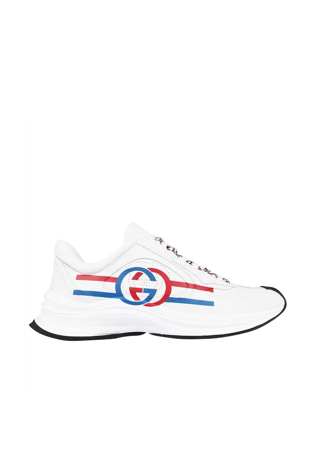 GUCCI-OUTLET-SALE-Gucci Run Leather Sneakers-ARCHIVIST