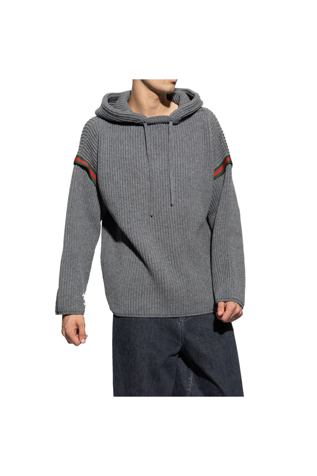 GUCCI-OUTLET-SALE-Gucci Wool Zipped Sweatshirt-ARCHIVIST