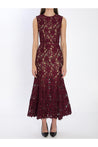 Self Portrait-OUTLET-SALE-Guipure lace midi dress-ARCHIVIST