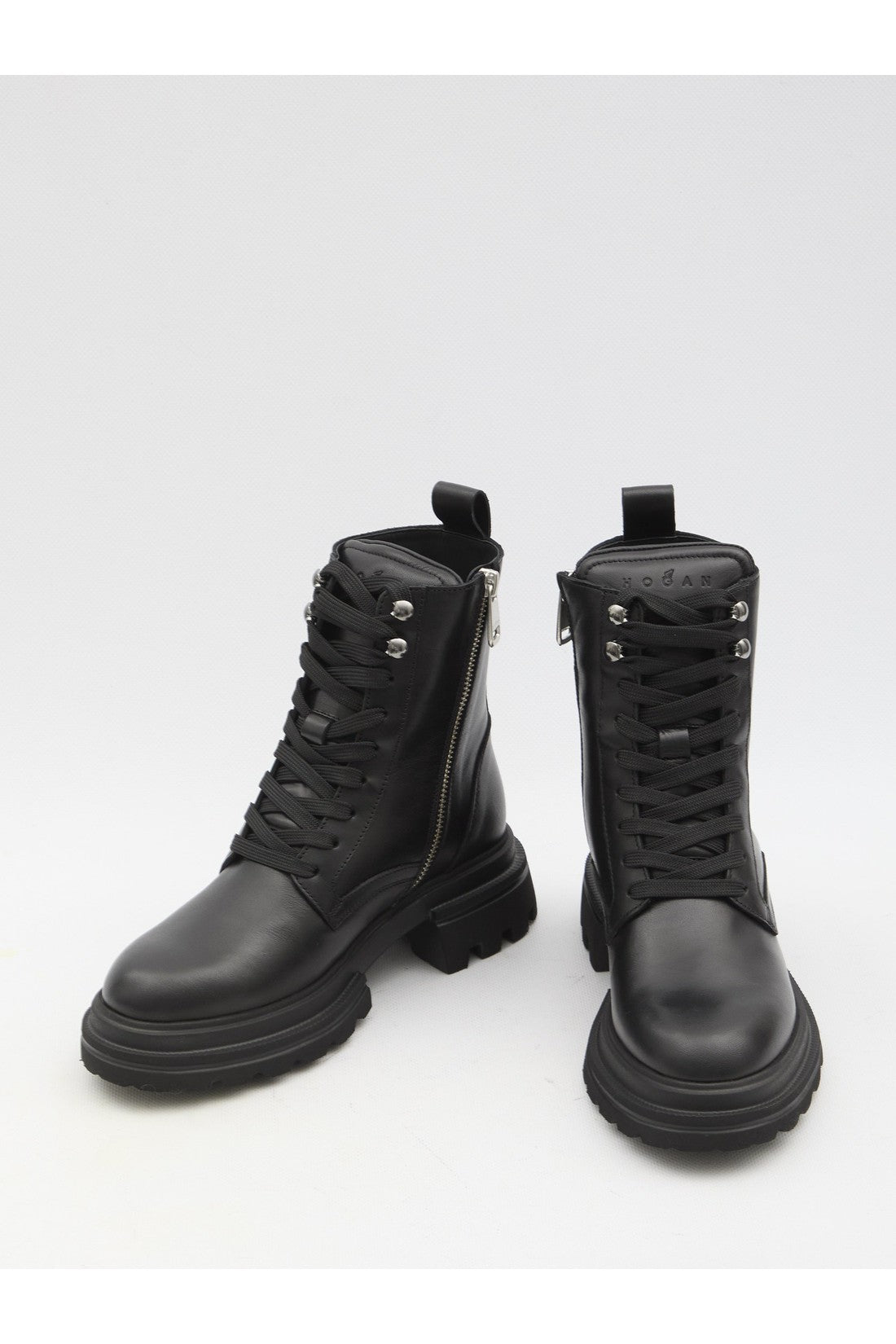 HOGAN-OUTLET-SALE-H674 combat boots-ARCHIVIST