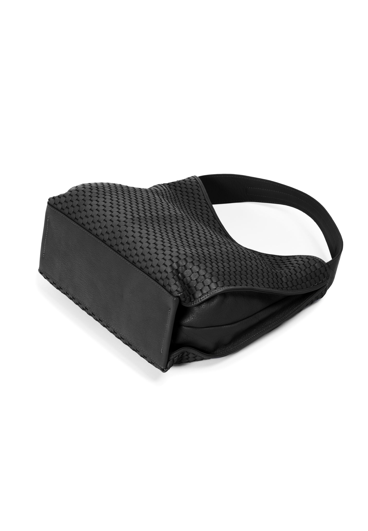 '697' Hobo Bag Black