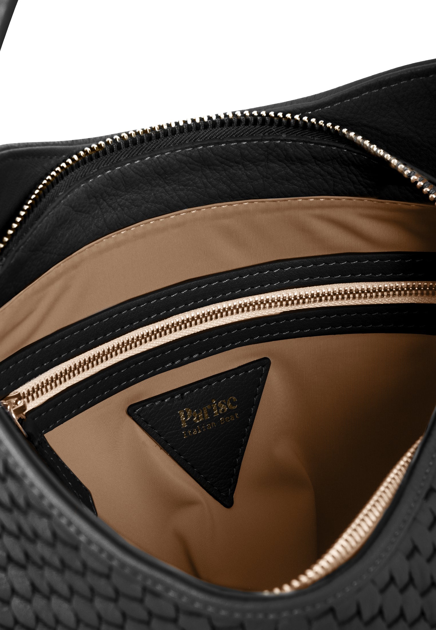 '697' Hobo Bag Black