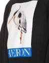 Heron Preston-OUTLET-SALE-Heron Bird Painted Crewneck Sweatshirt-ARCHIVIST