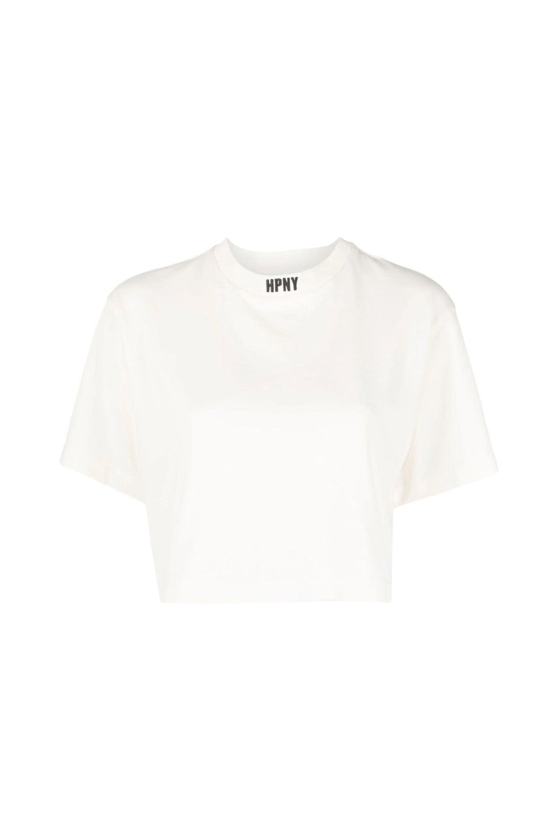 Heron Preston-OUTLET-SALE-HPNY Logo Cropped T-Shirt-ARCHIVIST