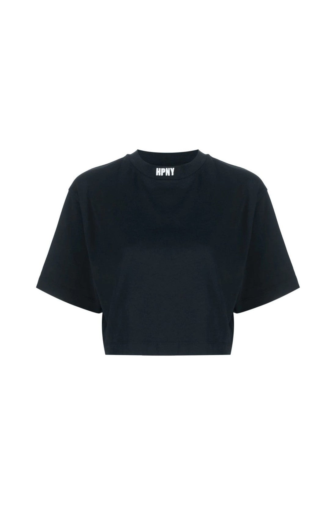 Heron Preston-OUTLET-SALE-HPNY Logo Cropped T-Shirt-ARCHIVIST