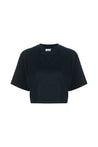 Heron Preston-OUTLET-SALE-HPNY Logo Cropped T-Shirt-ARCHIVIST