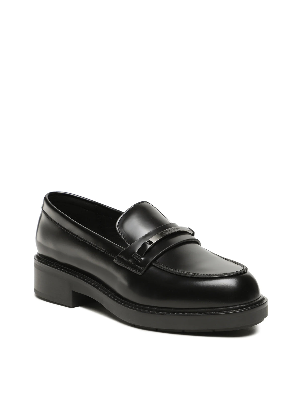 Calvin Klein-OUTLET-SALE-Logo Detail Loafers-ARCHIVIST