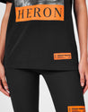 Heron Preston-OUTLET-SALE-Heron Oversize Logo T-Shirt-ARCHIVIST