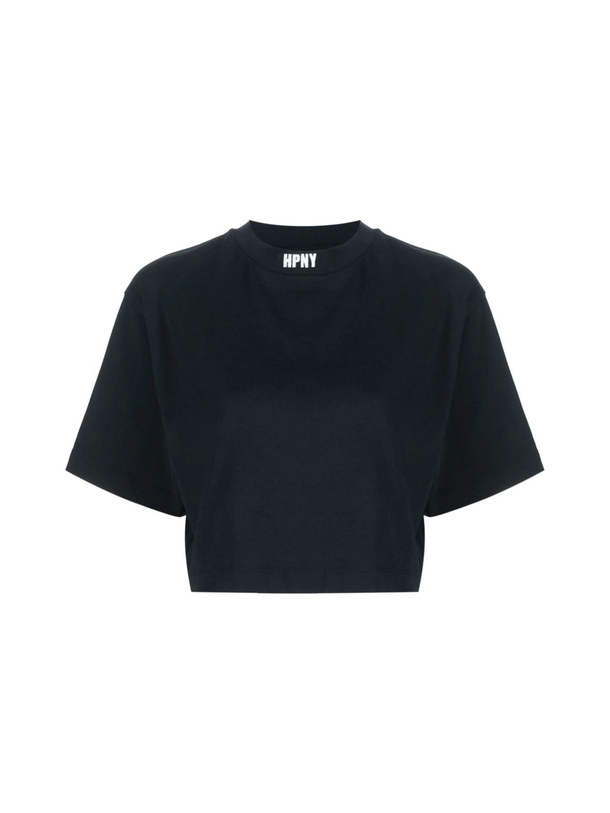 Heron Preston-OUTLET-SALE-HPNY Logo Cropped T-Shirt-ARCHIVIST