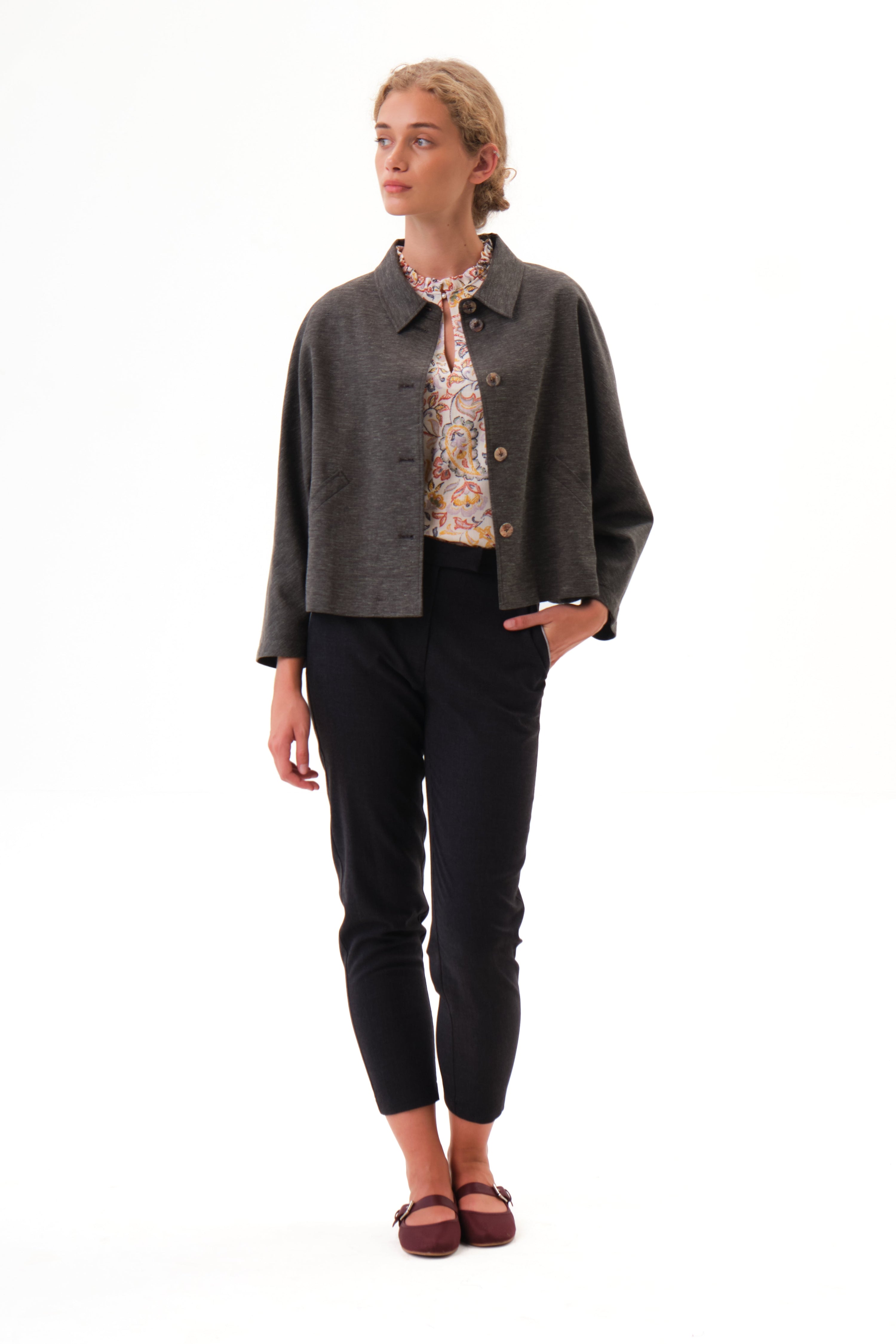 Damen Hose Halea-Hosen-Felicitas-OUTLET-XS-anthrazit-ARCHIVIST-ARCHIVE-SALE
