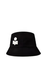 Isabel Marant-OUTLET-SALE-Haley Embroidered Logo Bucket Hat-ARCHIVIST