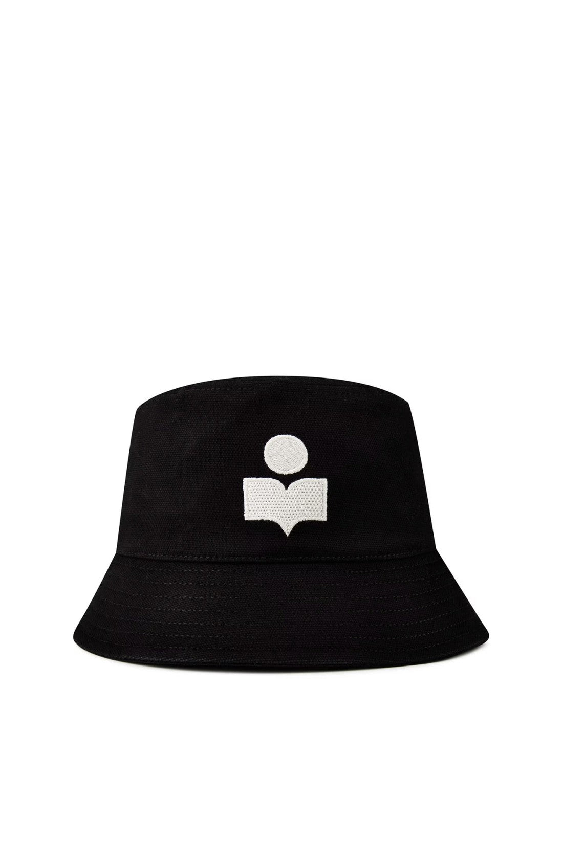 Isabel Marant-OUTLET-SALE-Haley Embroidered Logo Bucket Hat-ARCHIVIST